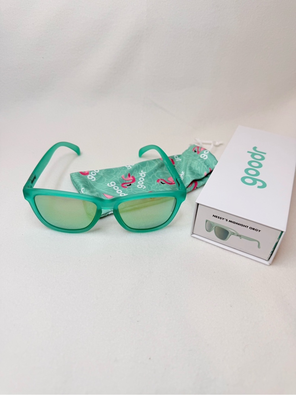 Goodr OG Nessy’s Midnight Orgy with Mirrored Lenses